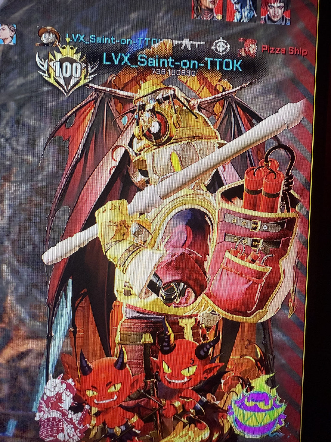 LVX_SAINT; TOP 100 CHUM PLAYER